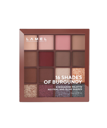 16 Shades of Burgundy,Lamel Makeup