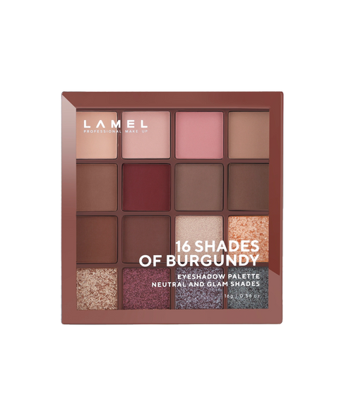 16 Shades of Burgundy,Lamel Makeup