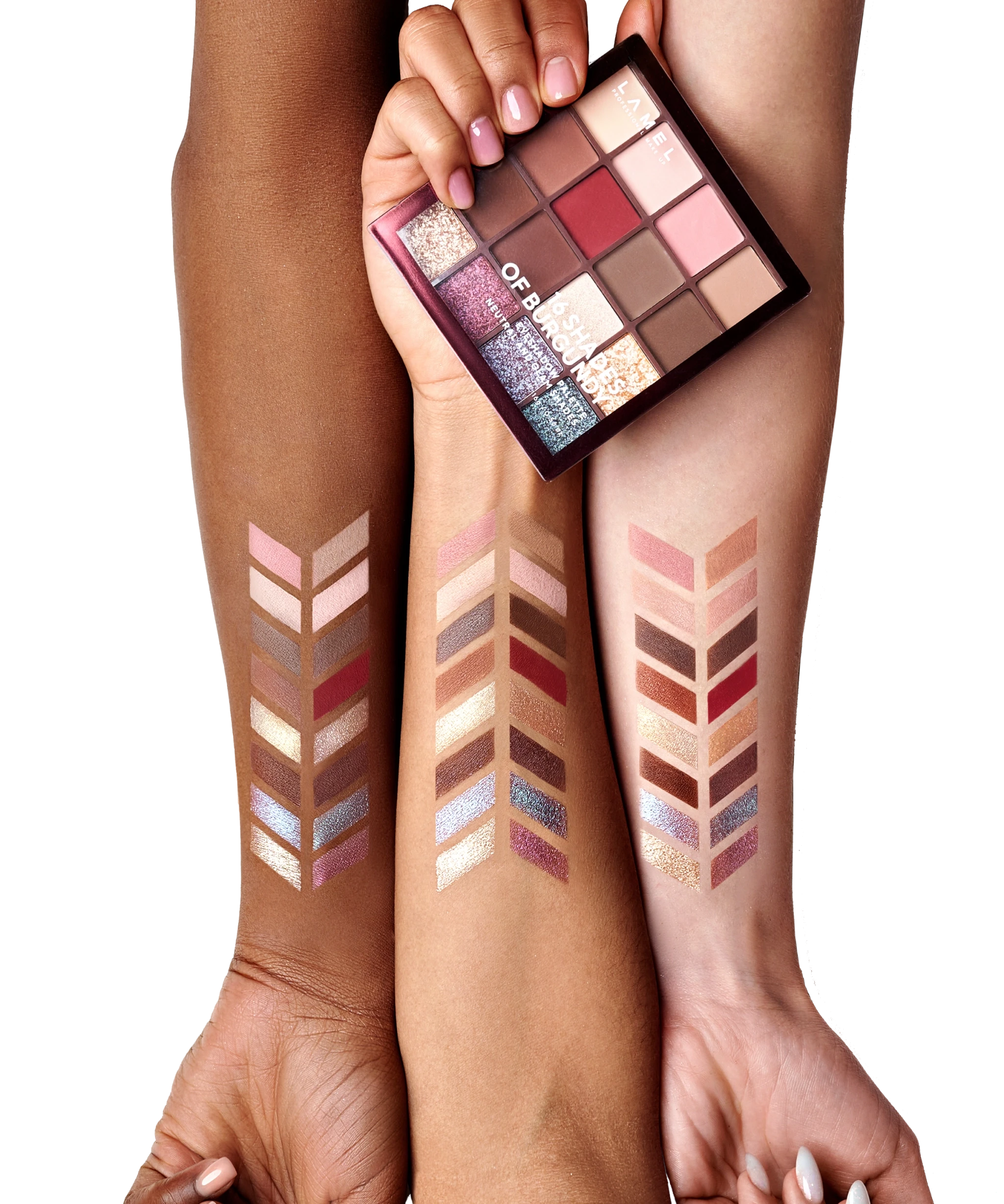 16 Shades of Burgundy,Lamel Makeup