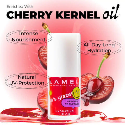 Moisturizing lip oil LET'S GLAZE