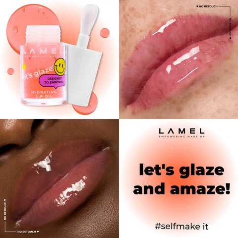 Moisturizing lip oil LET'S GLAZE
