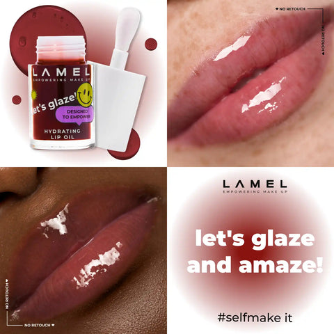 Moisturizing lip oil LET'S GLAZE