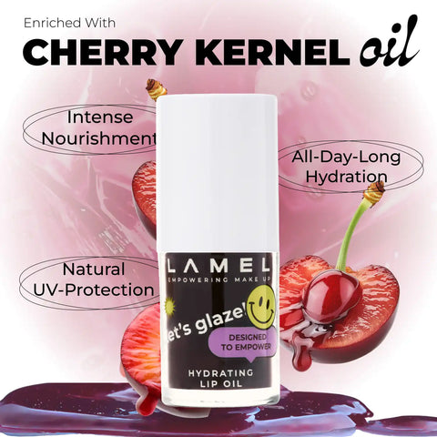 Moisturizing lip oil LET'S GLAZE