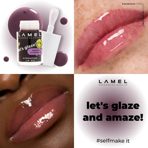 Moisturizing lip oil LET'S GLAZE