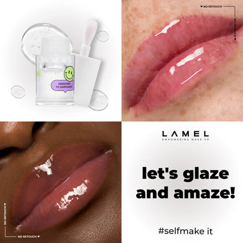 Moisturizing lip oil LET'S GLAZE