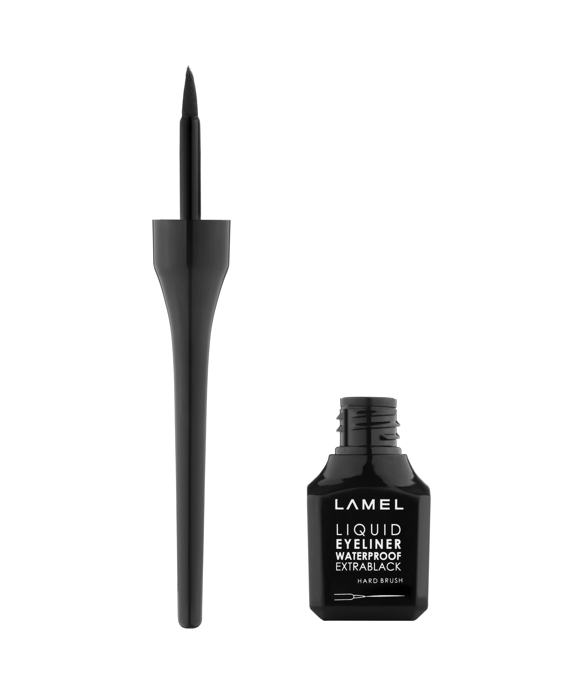 Eyeliner Liquid With Hard Brush Black - Photo 2