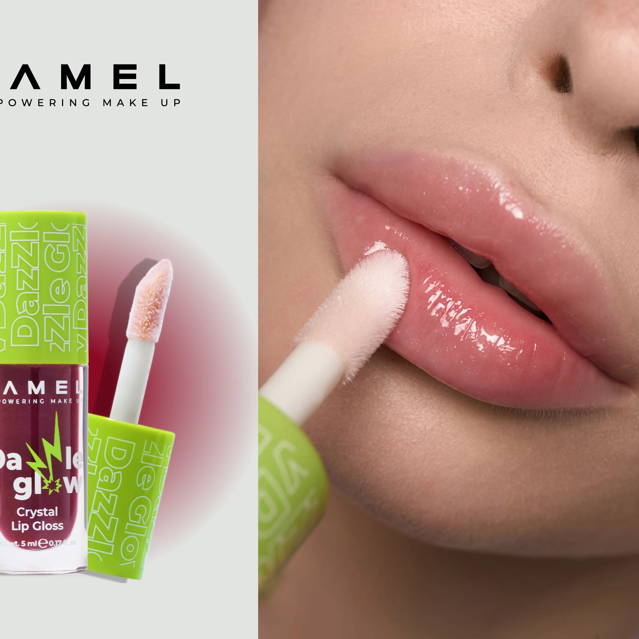 Girl Applying Lip Gloss