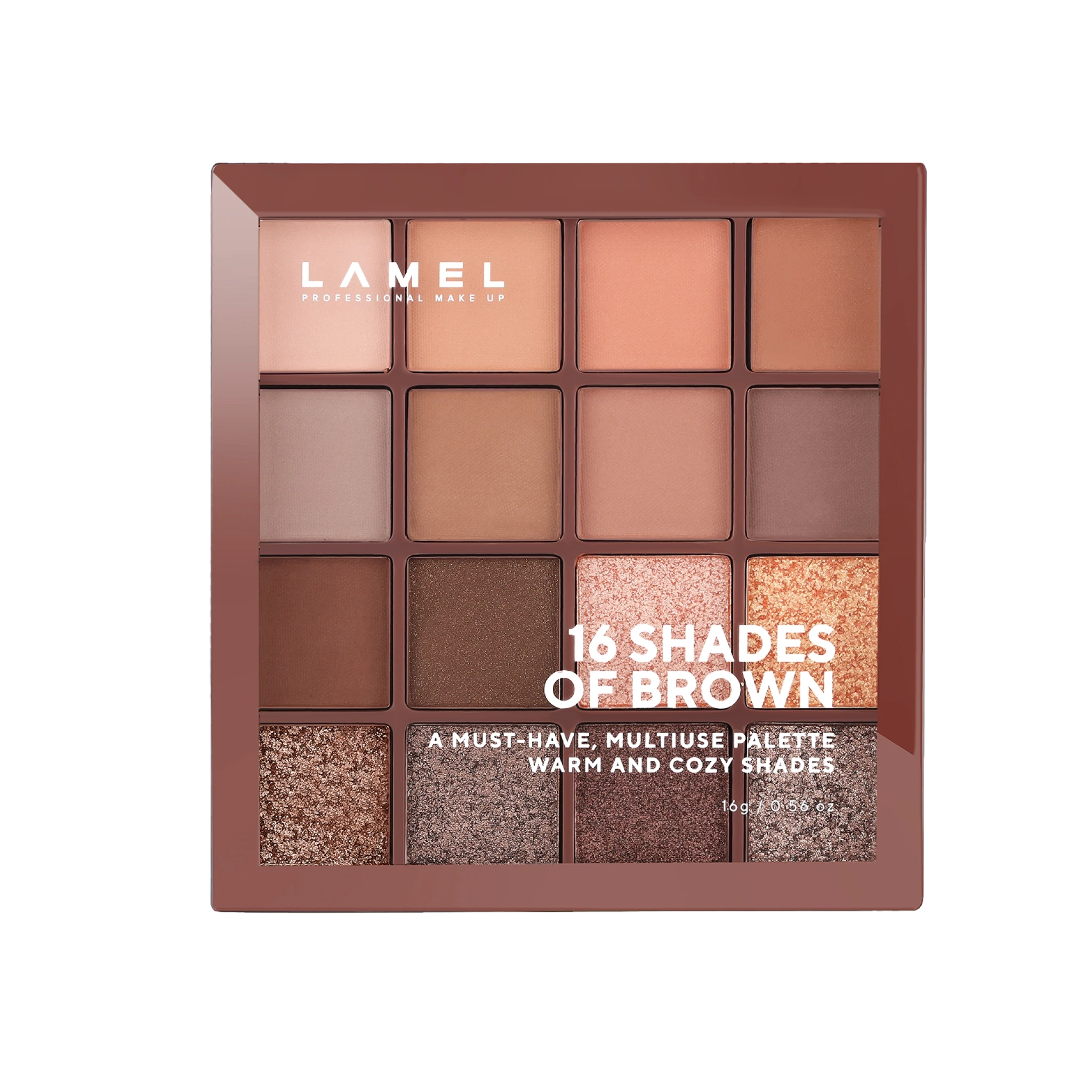 16 Shades of Brown,Lamel Makeup