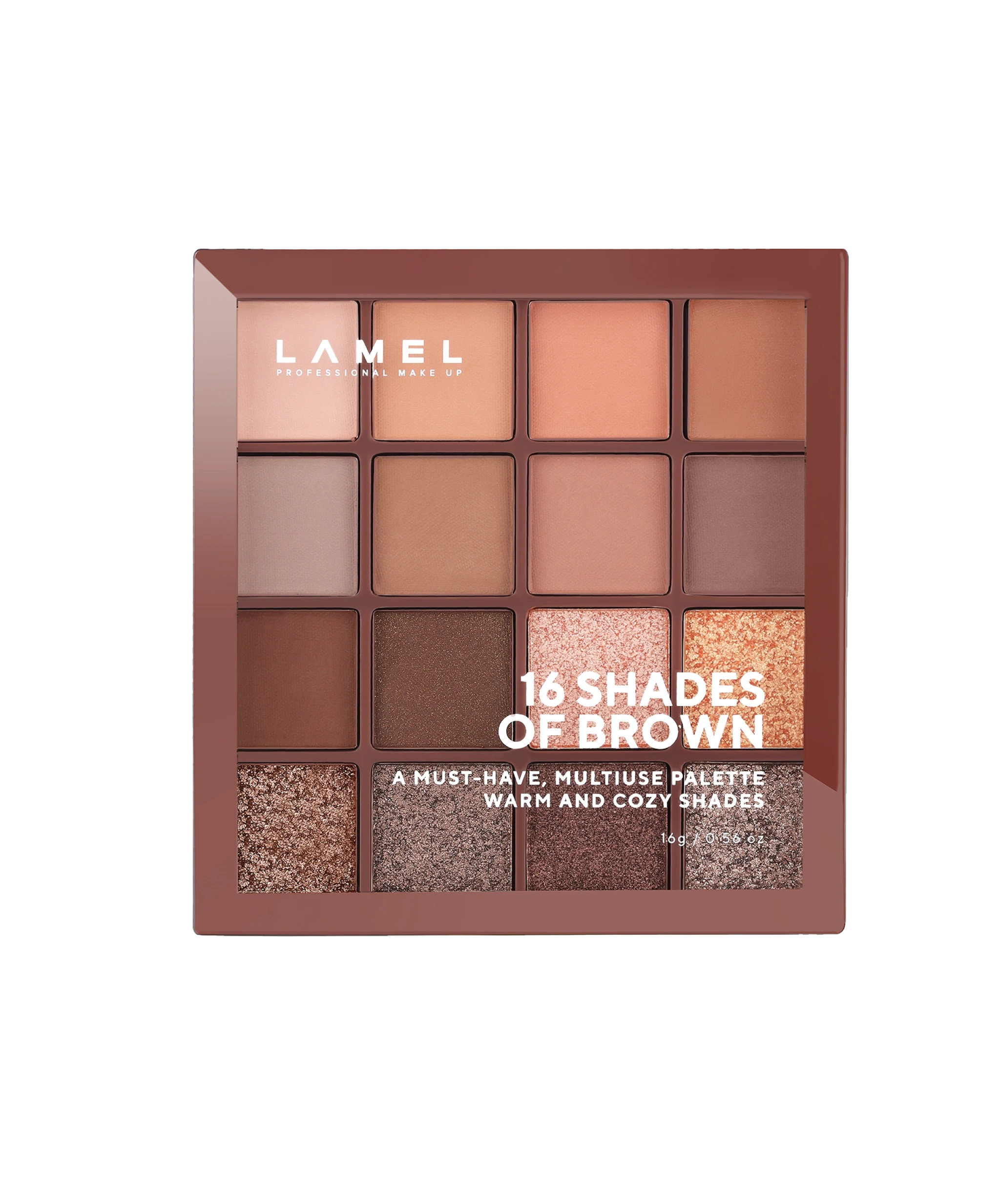 16 Shades of Brown,Lamel Makeup