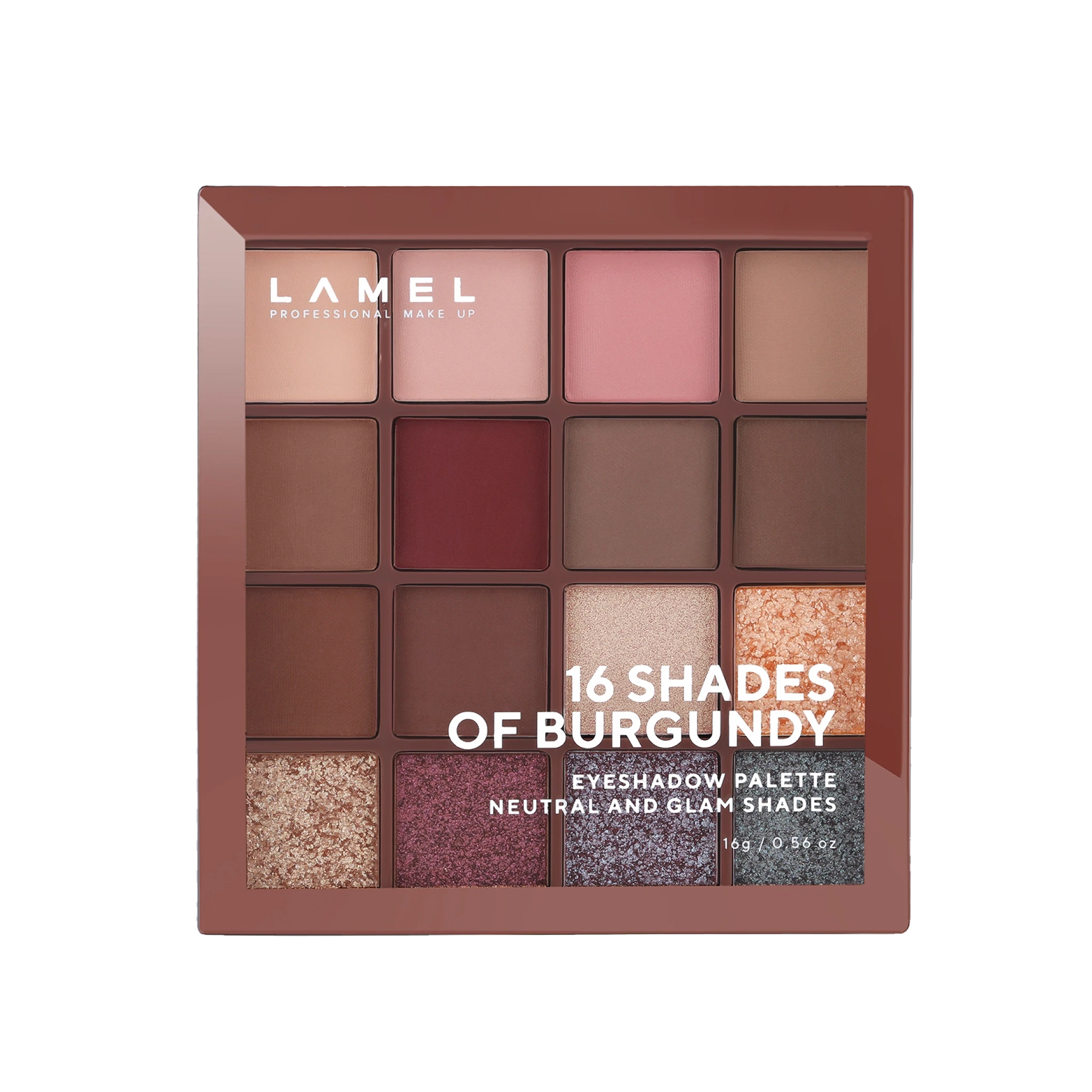 16 Shades of Burgundy,Lamel Makeup