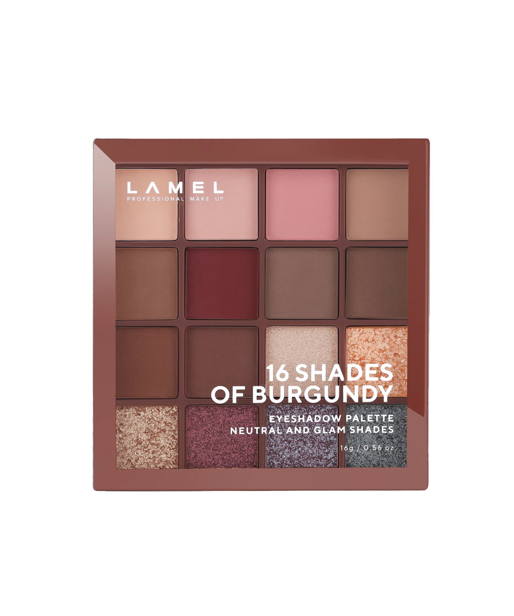16 Shades of Burgundy,Lamel Makeup
