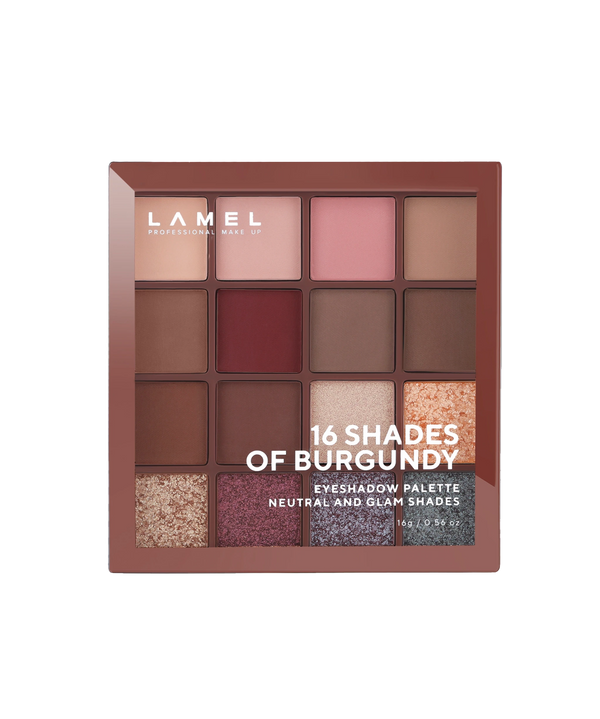 16 Shades of Burgundy,Lamel Makeup