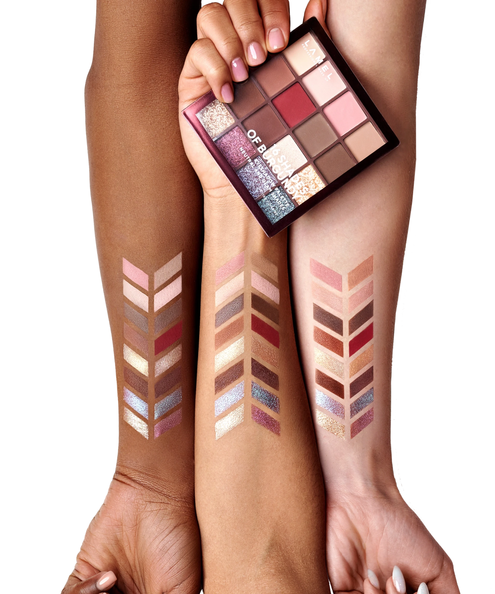 16 Shades of Burgundy,Lamel Makeup