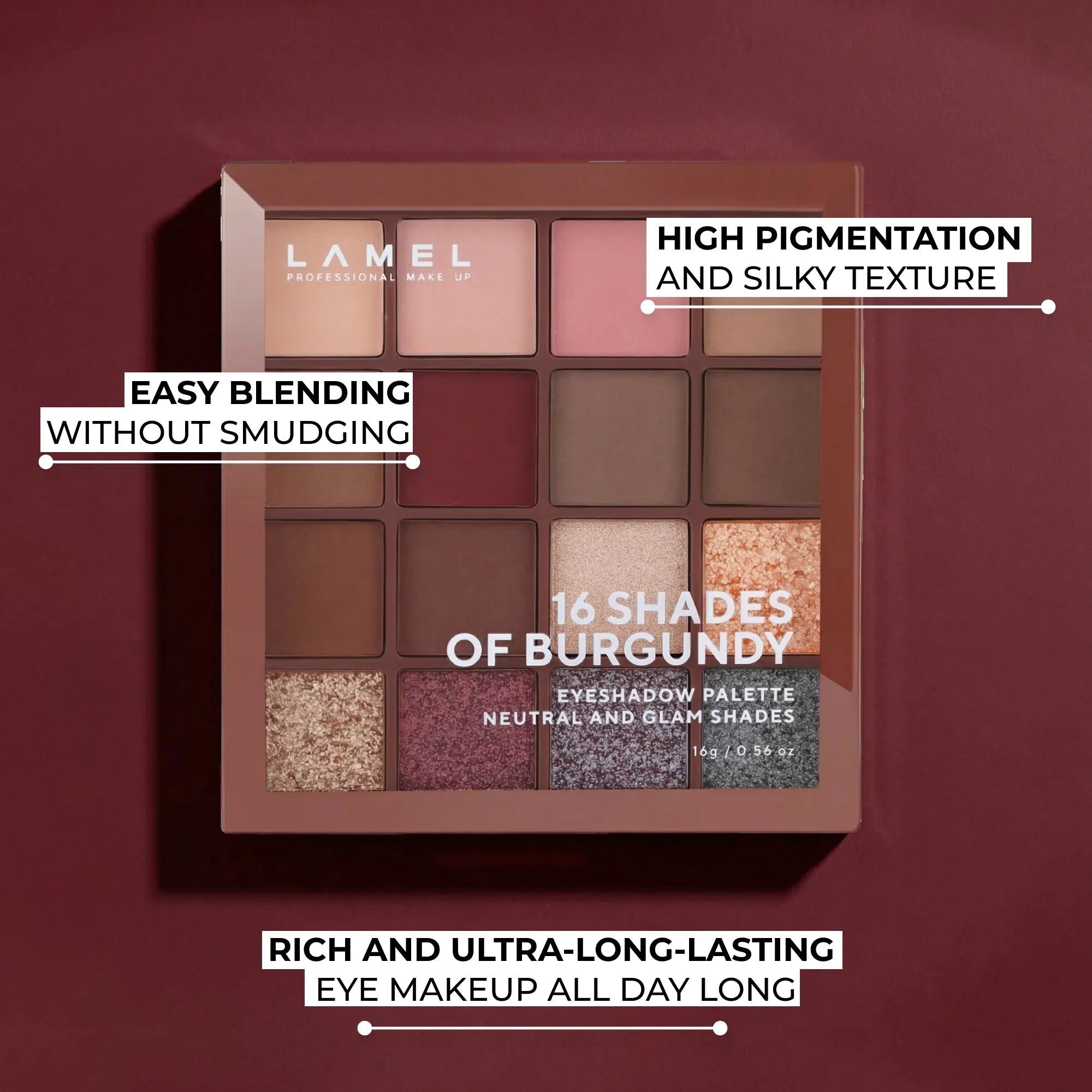 16 Shades of Burgundy