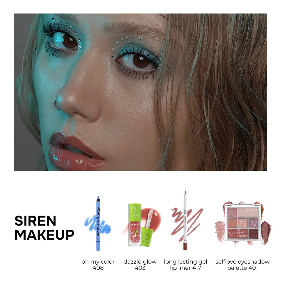 Siren Makeup Set