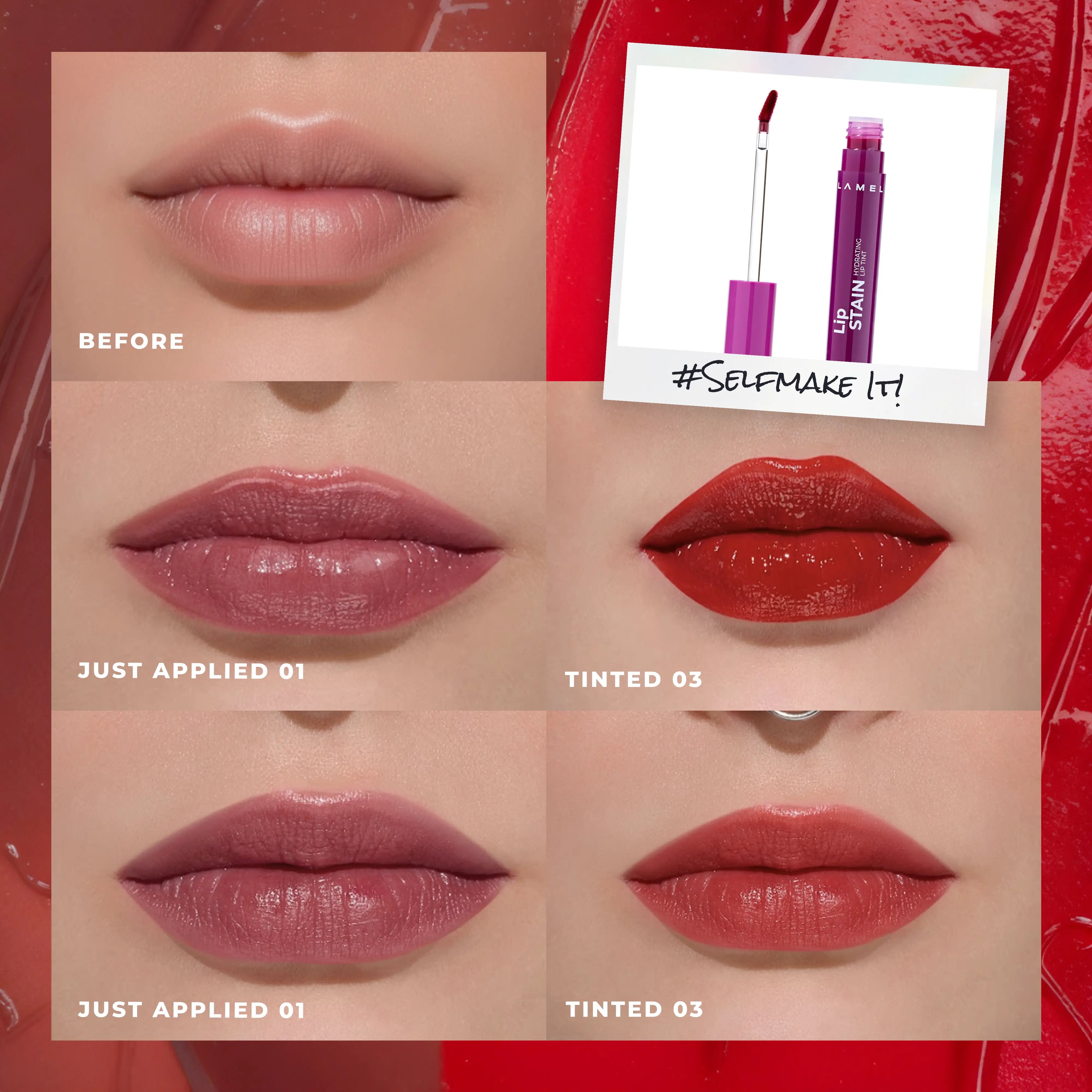 Lip Stain Confidence & Expression Duo