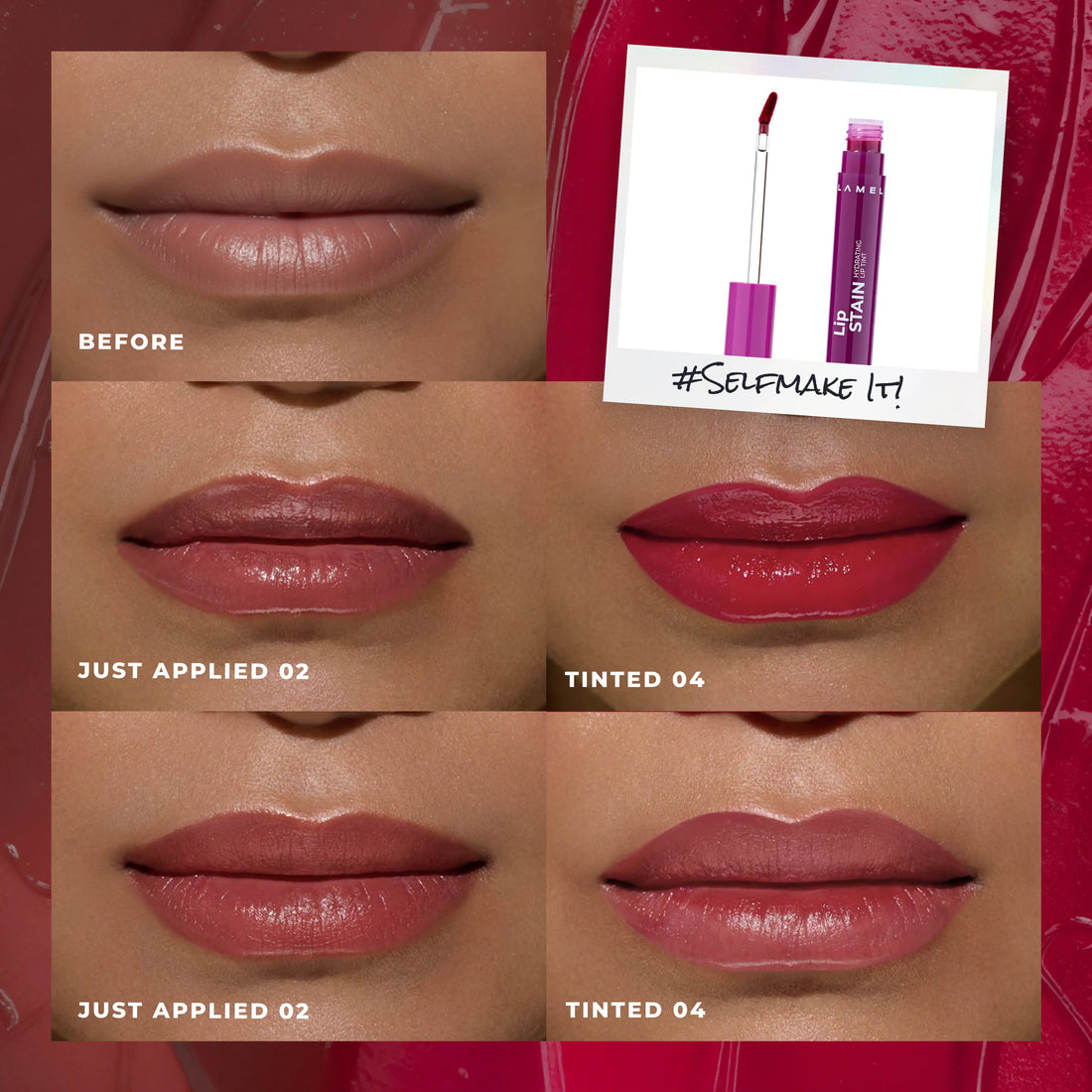 Lip Stain Passion & Temptation Duo