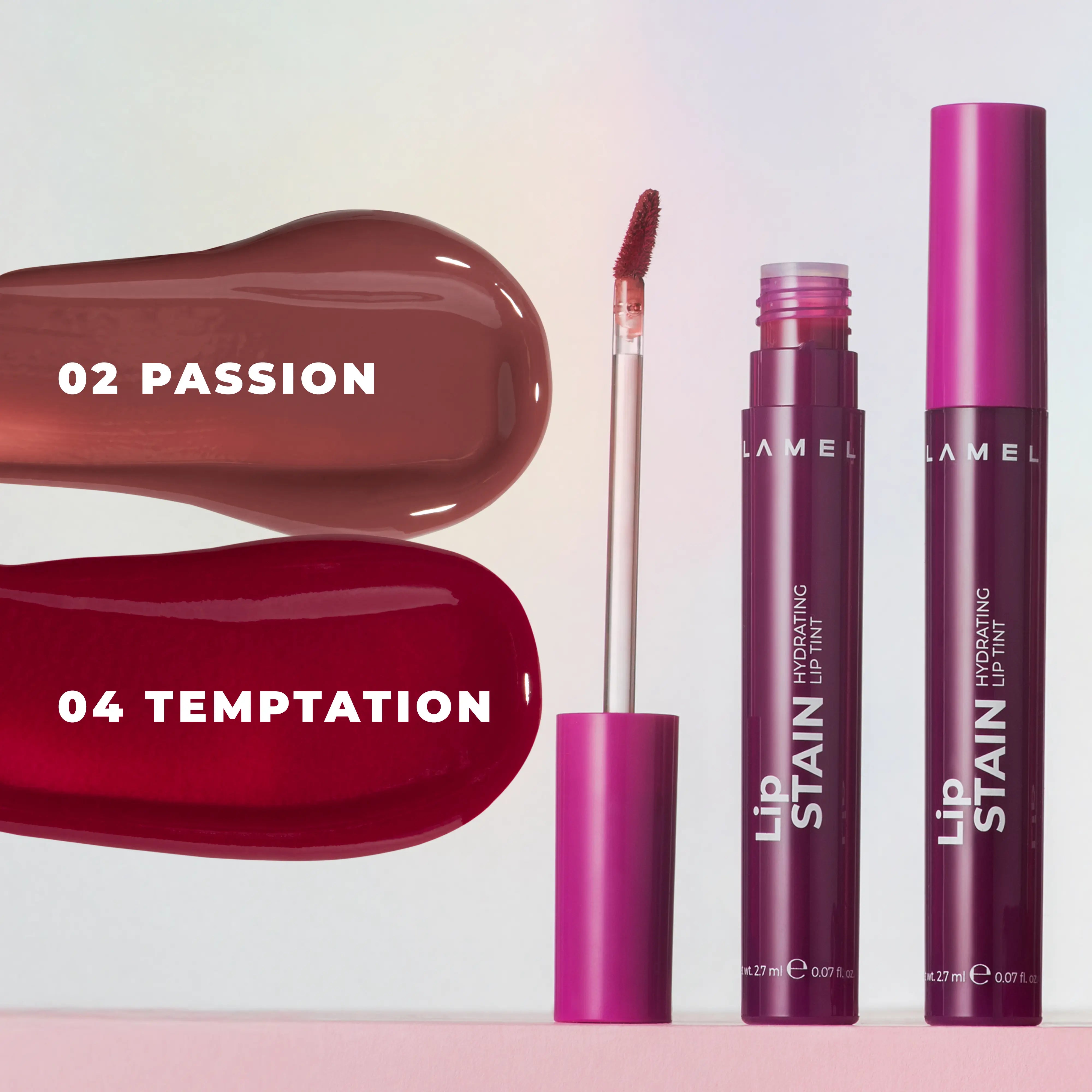 Lip Stain Passion & Temptation Duo