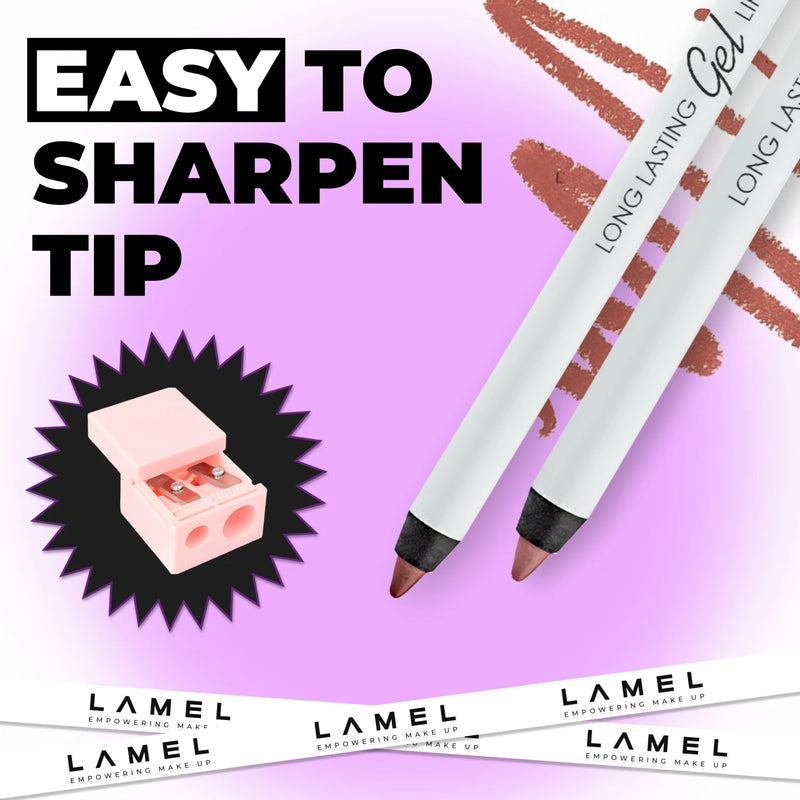 LAMEL Long Lasting Gel Lip Liner shade Burnt ocher 403 gallery image 11