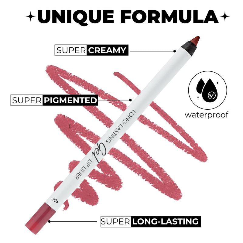 LAMEL Long Lasting Gel Lip Liner shade Berry 404 gallery image 1