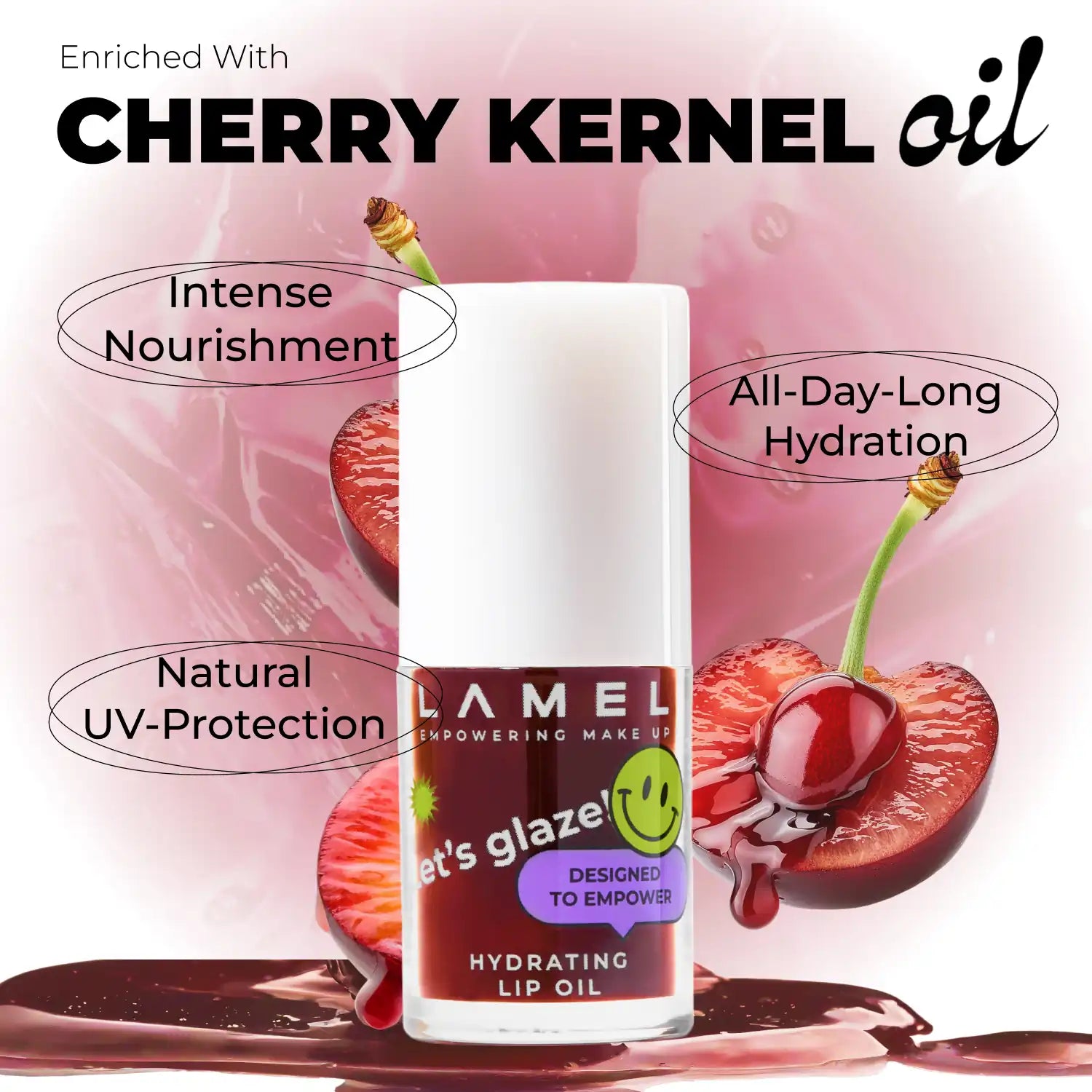 Moisturizing lip oil LET'S GLAZE