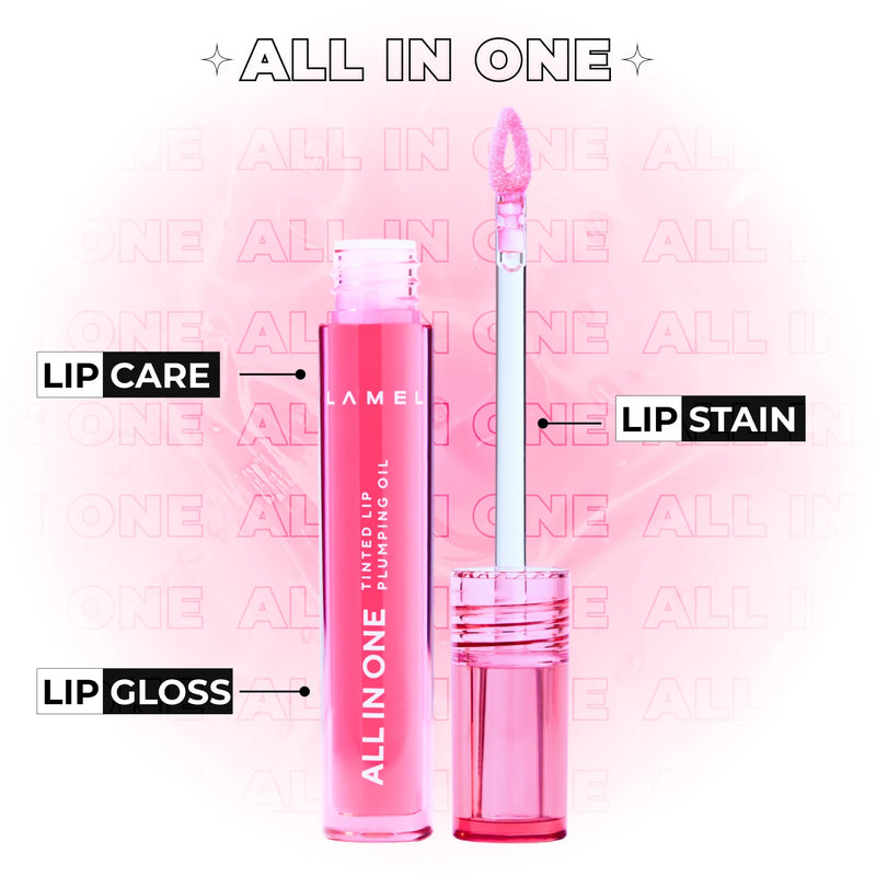 All in One Lip Tinted Plumping Oil