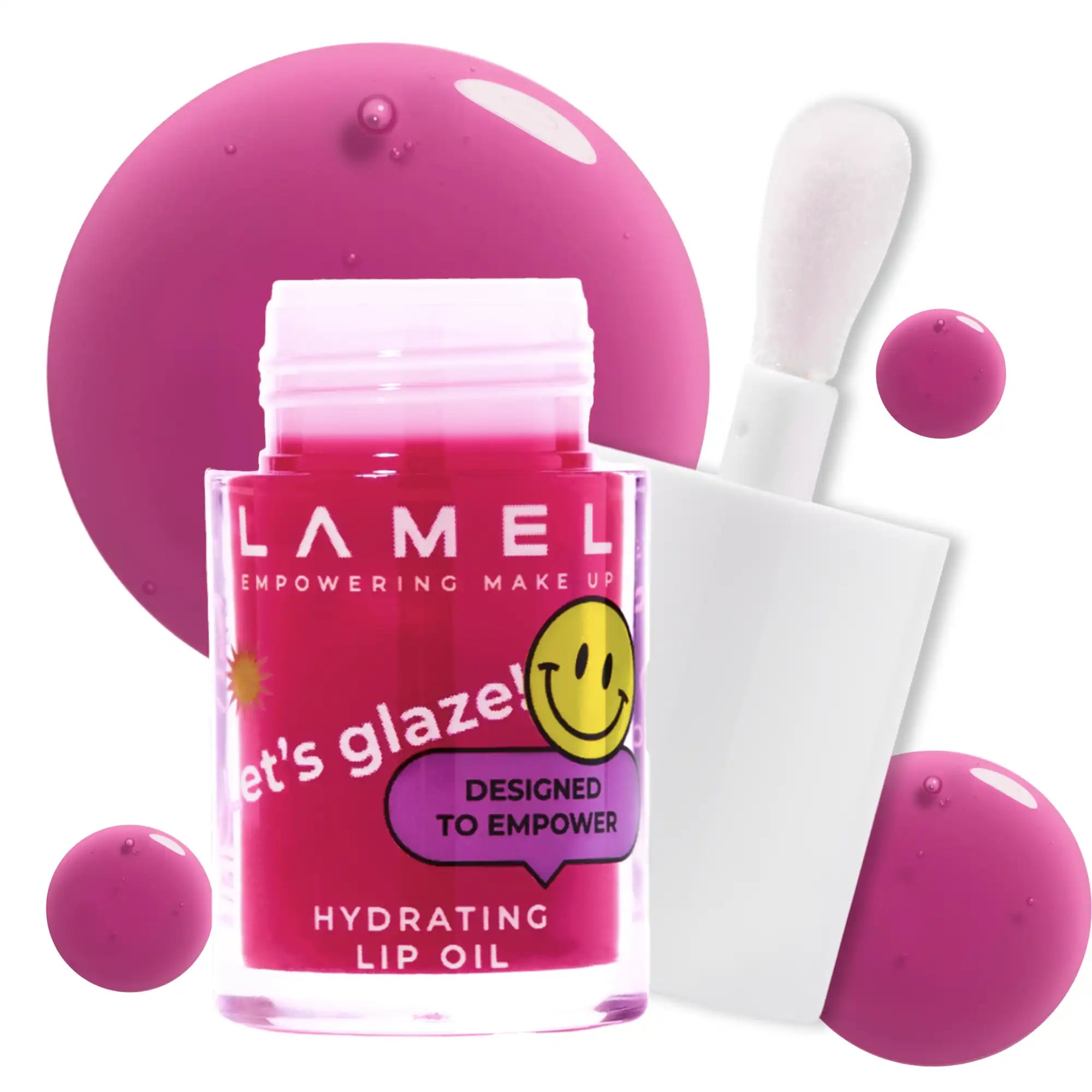 Moisturizing lip oil LET'S GLAZE