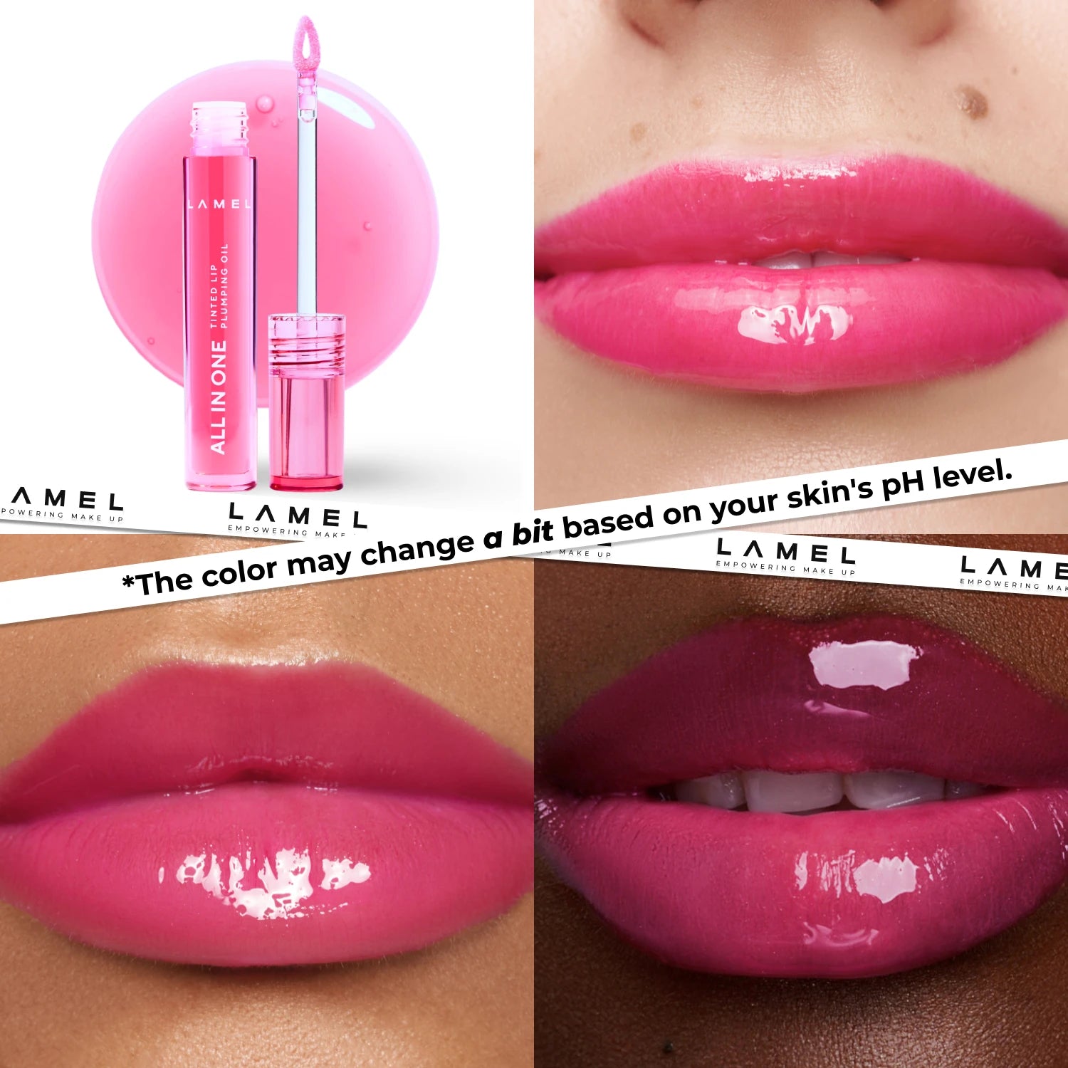 All in One Lip tinted plumping oil