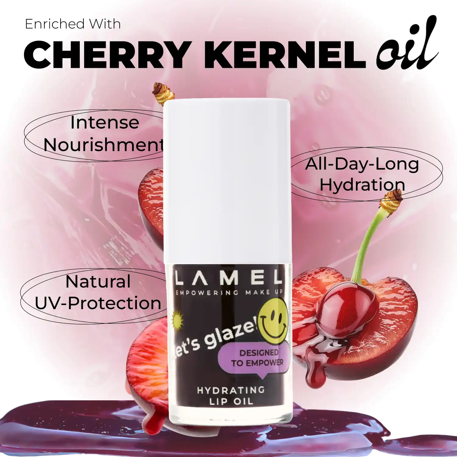 Moisturizing lip oil LET'S GLAZE