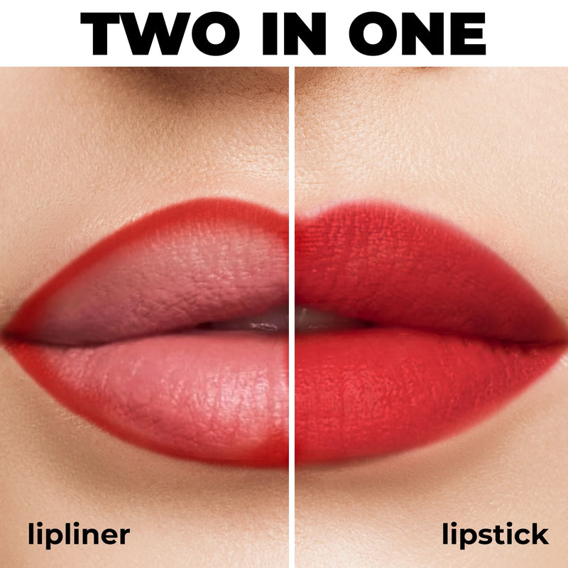 LAMEL Long Lasting Gel Lip Liner shade Ruby red 411 gallery image 2