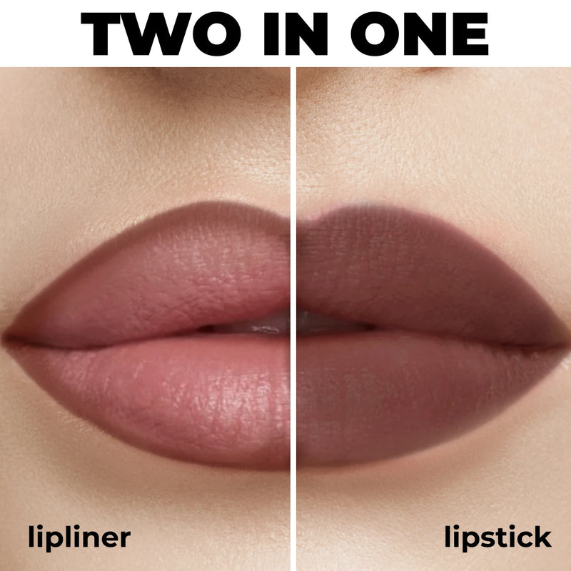 LAMEL Long Lasting Gel Lip Liner shade Spicy Nude 412 gallery image 2