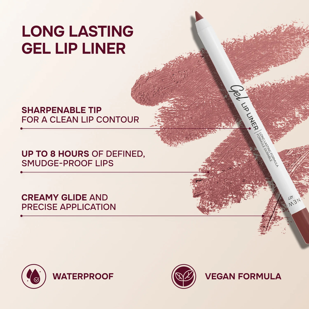 Long lasting Gel Lip Liner_417
