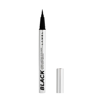 Black Eyeliner With Soft Brush