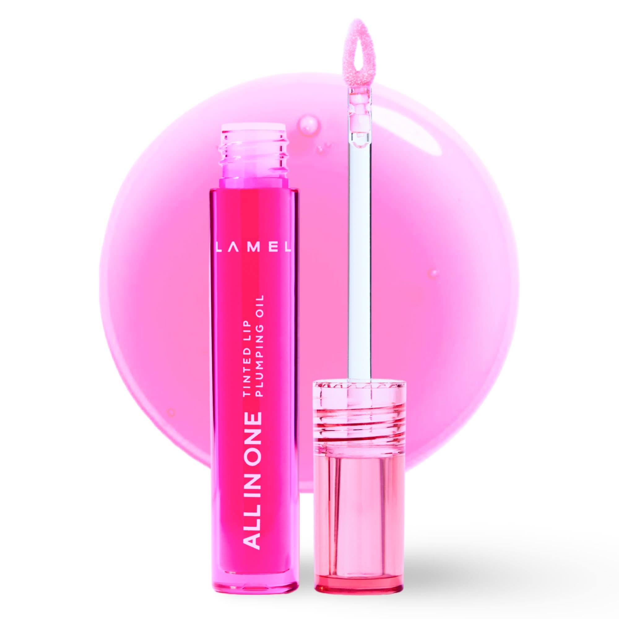 All in One Lip tinted plumping oil,Lamel Makeup