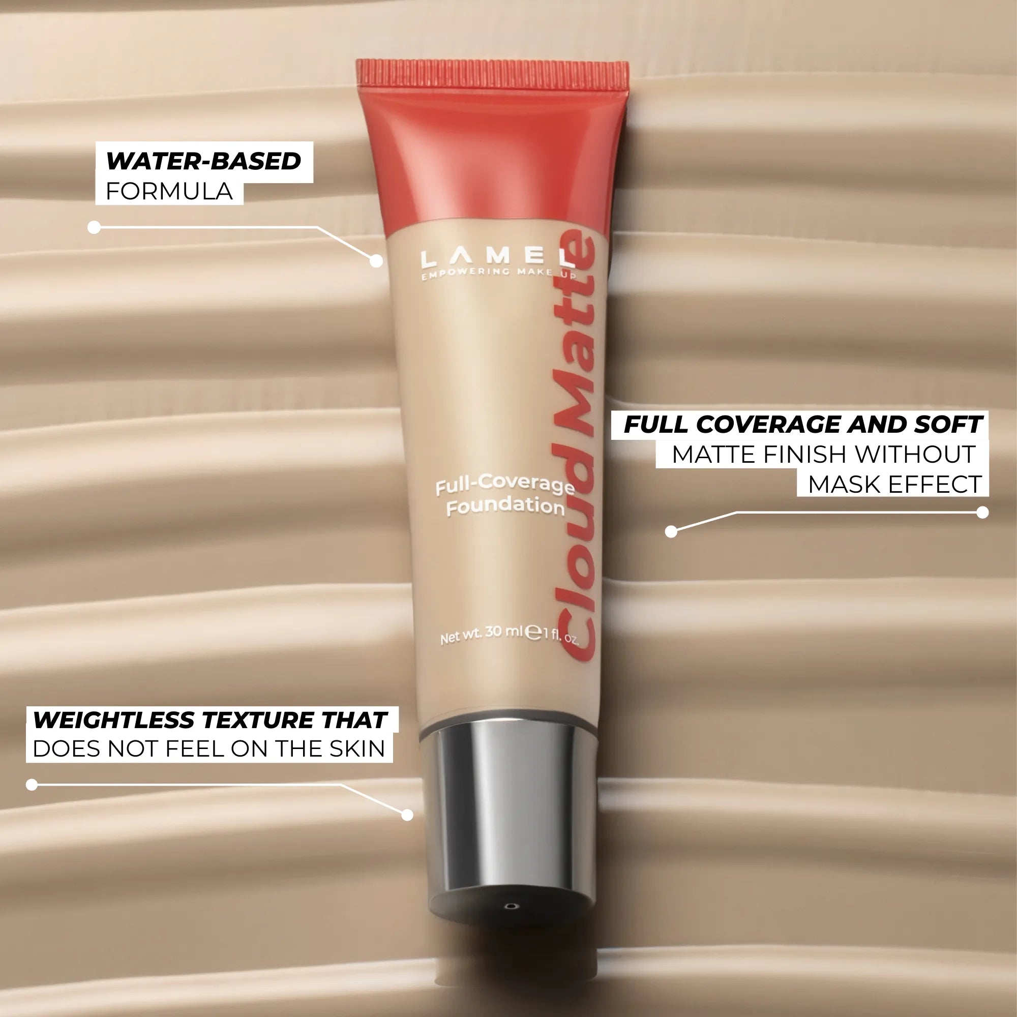 Cloud Matte Long-Lasting Matte Foundation