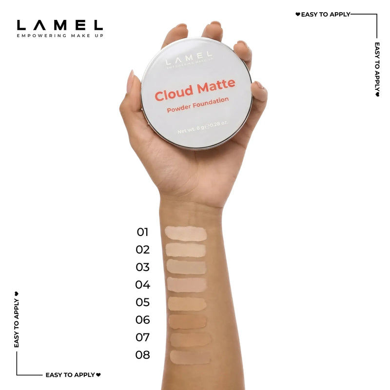 LAMEL Cloud Matte Powder shade 08 gallery image 5