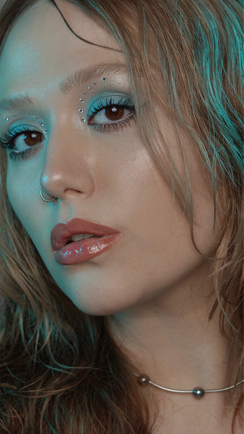 Siren Makeup Bundle – Deep Sea Eyes & Glossy Nude Lips