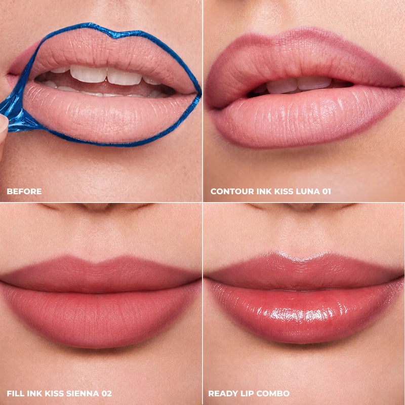 Ink Kiss Set: Nude Attitude