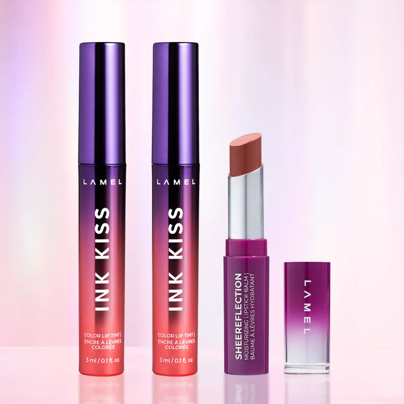 Ink Kiss Set: Nude Attitude