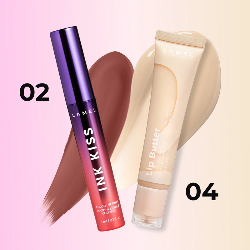 Ink Kiss Set: Coconut Glaze