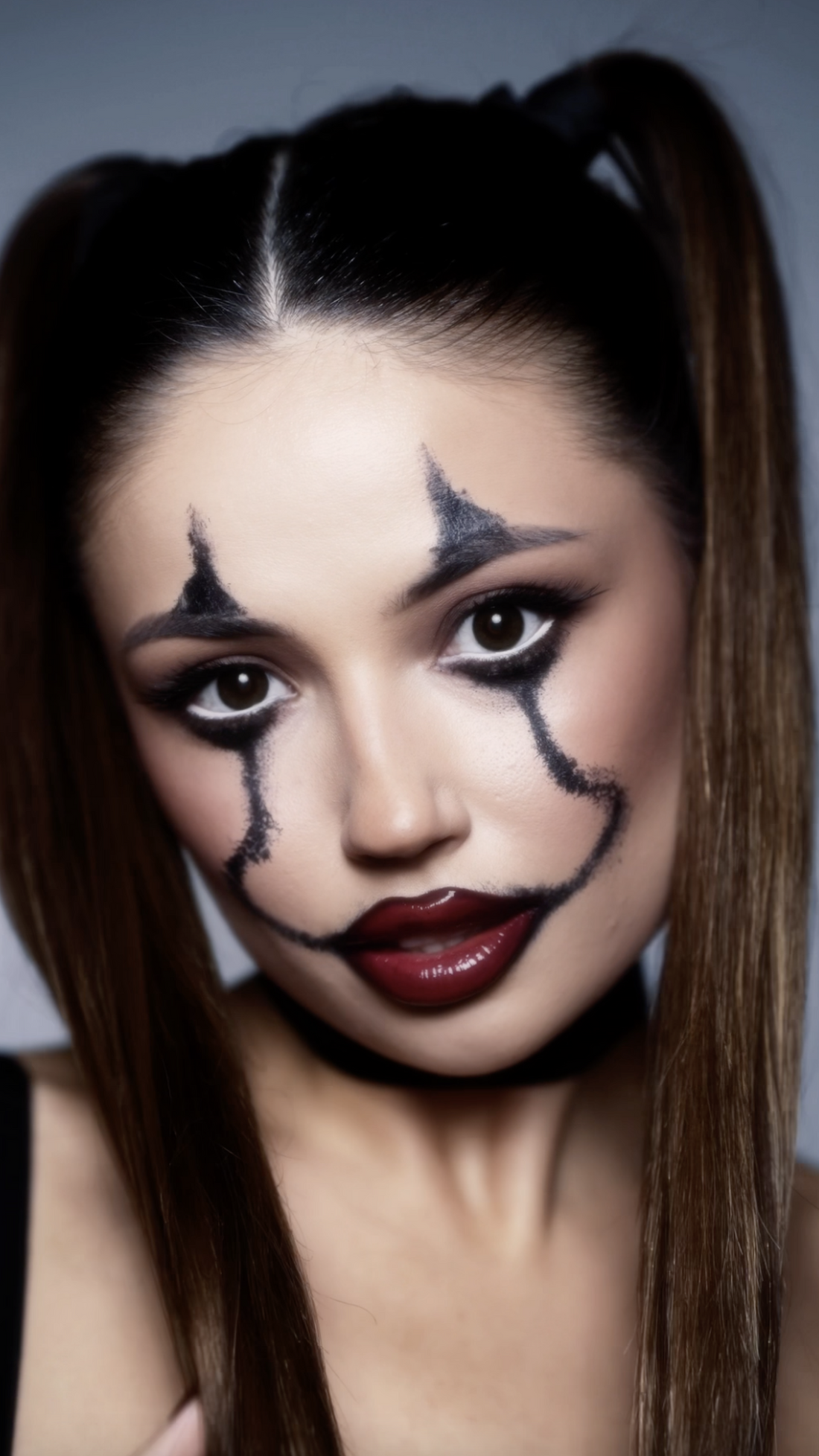 Halloween Clown Makeup Bundle – Bold Eyes & Smudged Red Smile