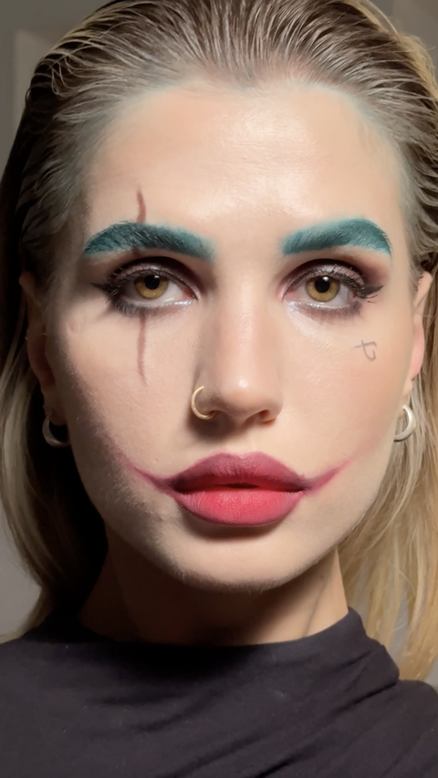 Joker Makeup Bundle – Chaos Red Lips & Graphic Lines