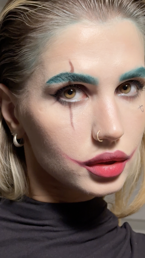 Joker Makeup Bundle – Chaos Red Lips & Graphic Lines