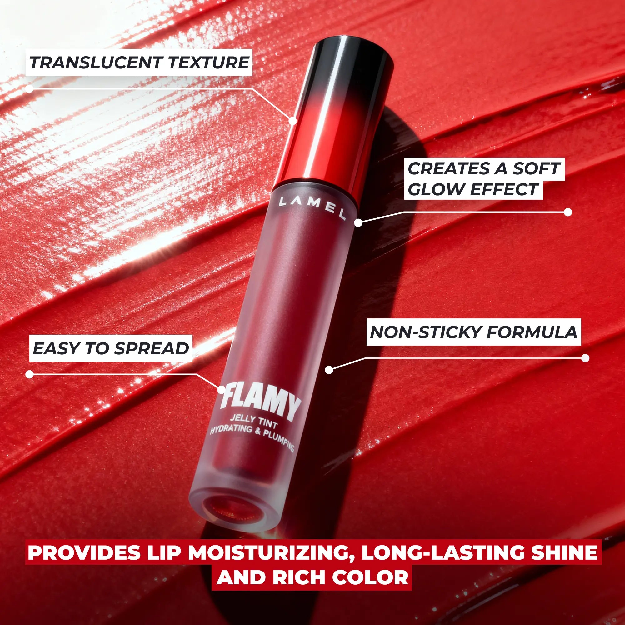 Tint jelly for lips FLAMY Jelly Tint