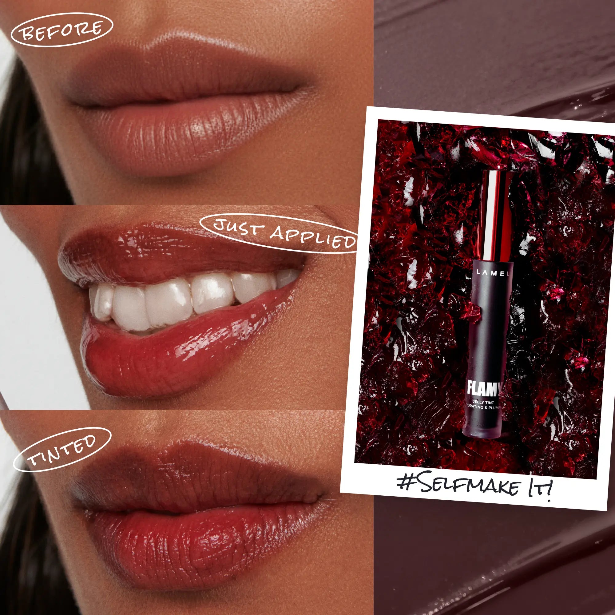 Tint jelly for lips FLAMY Jelly Tint