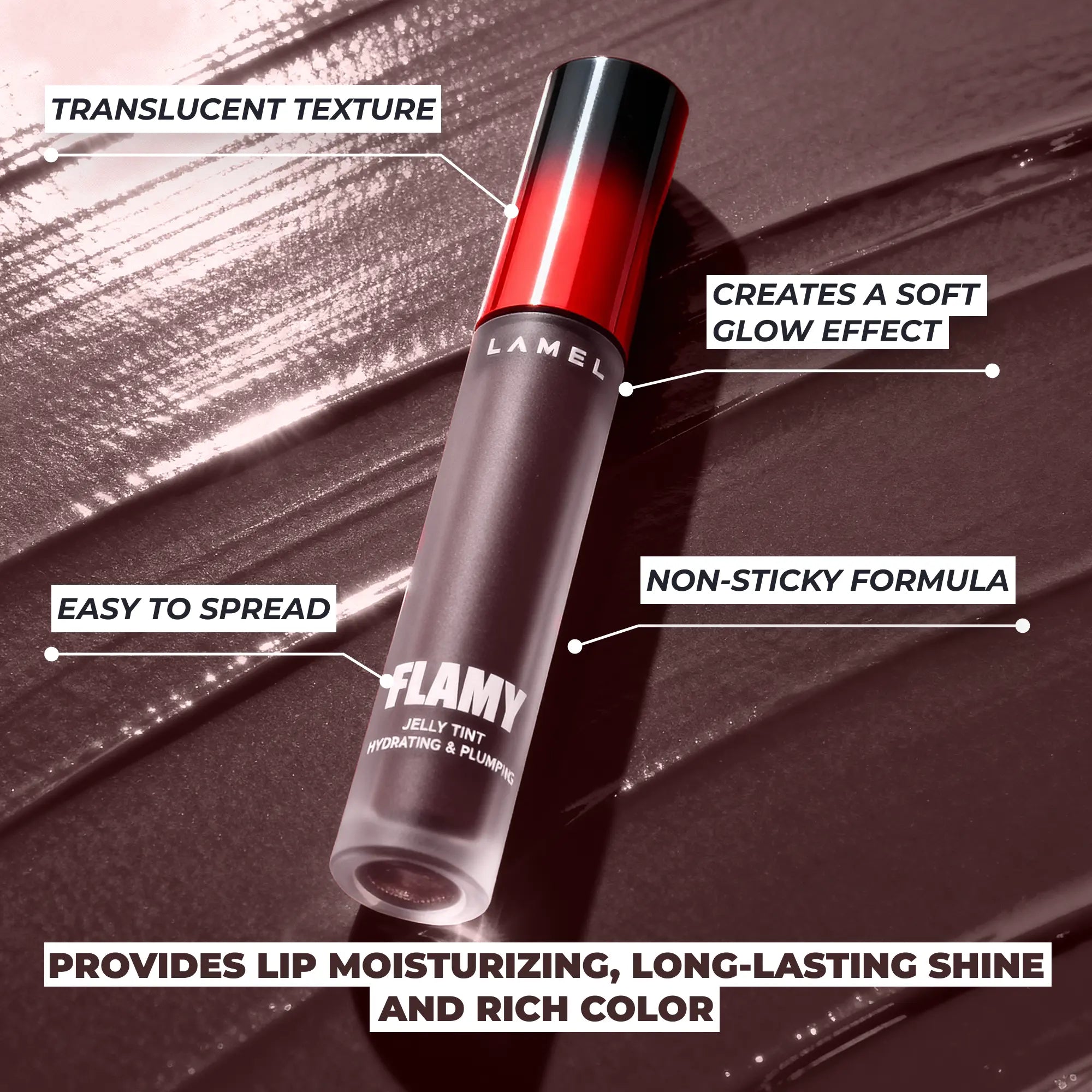 Tint jelly for lips FLAMY Jelly Tint