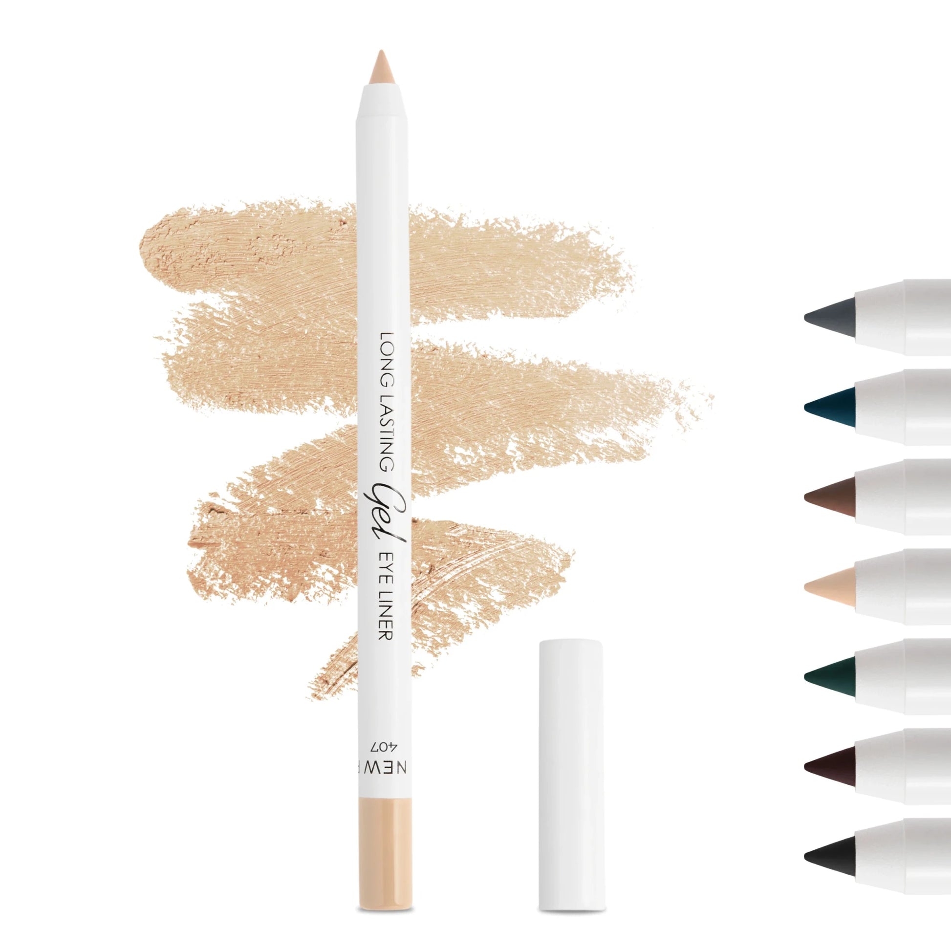 LAMEL Long lasting Gel Eye Liner shade Cream 407 gallery image 1