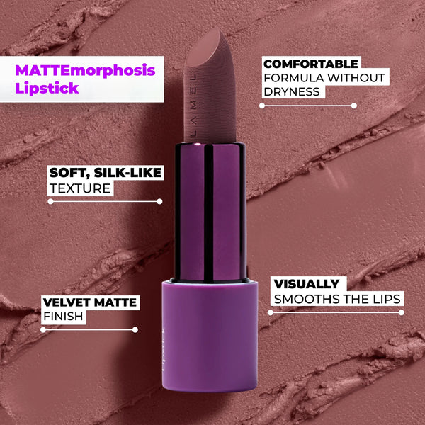 LAMEL Matte Lip Perfection Duo: Secret talk main product image