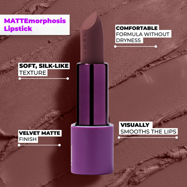 LAMEL Matte Lip Perfection Duo: Soft embrace main product image