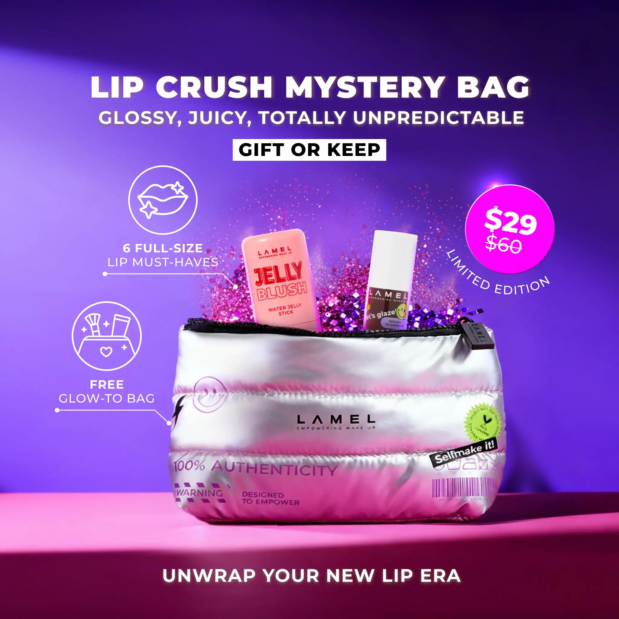 Lip Crush Mystery Bag